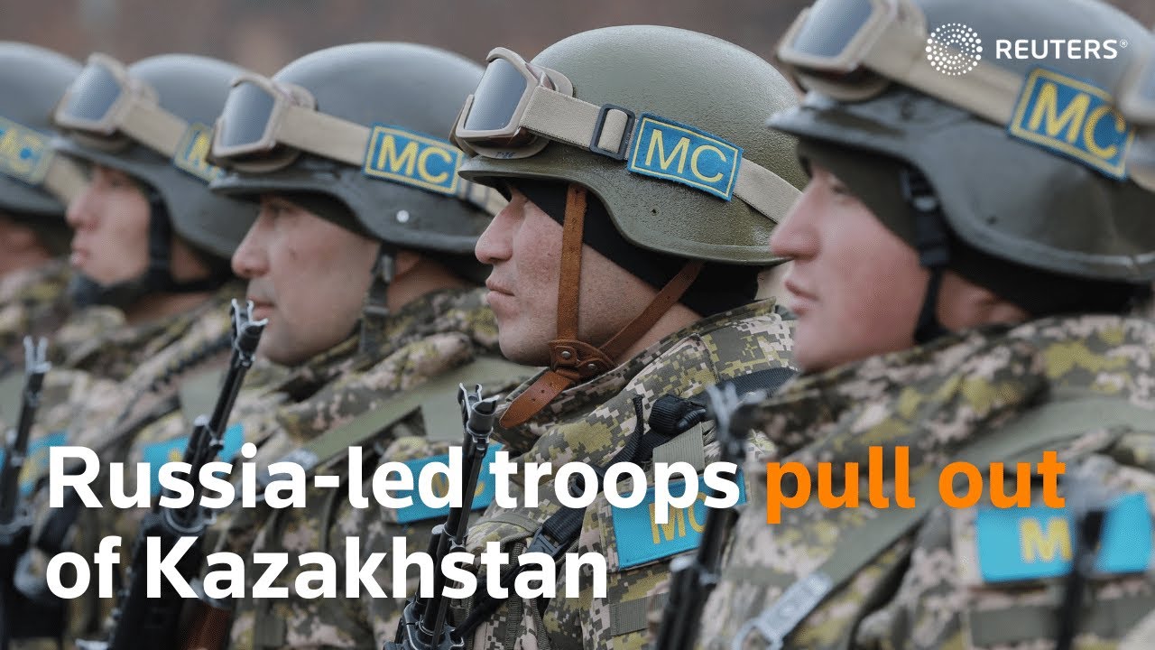Russia-led troops pull out of Kazakhstan