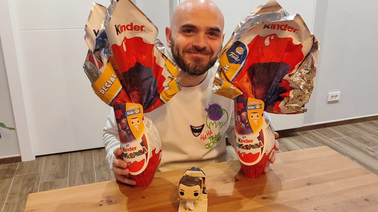 Kinder Gran Sorpresa Stranger Things Pasqua 2025. Apriamo altre 2 uova #strangerthings #kinder