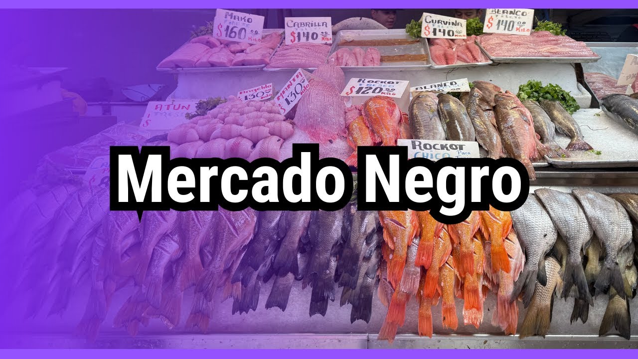 🐟 #ASMR | #Mercado Negro
