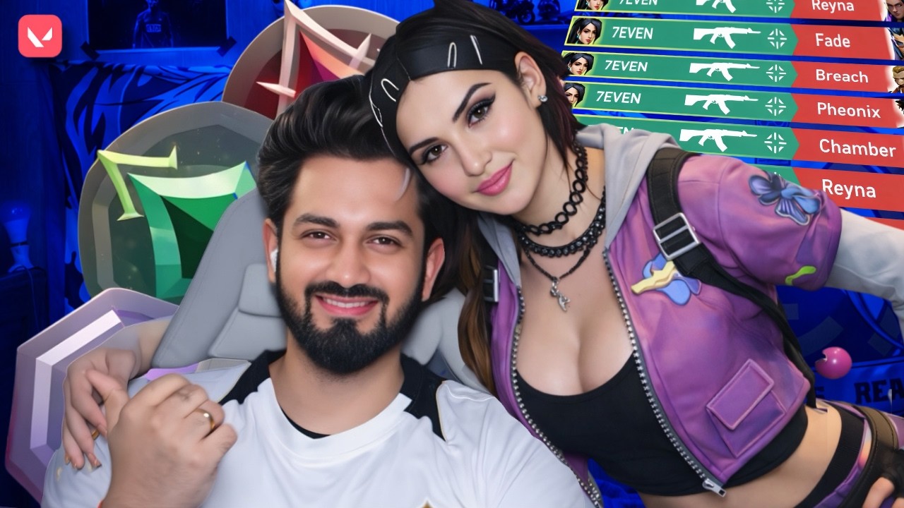 [LIVE] Rankpush Impossible? Har Game Mein Thrower | Valorant @7here