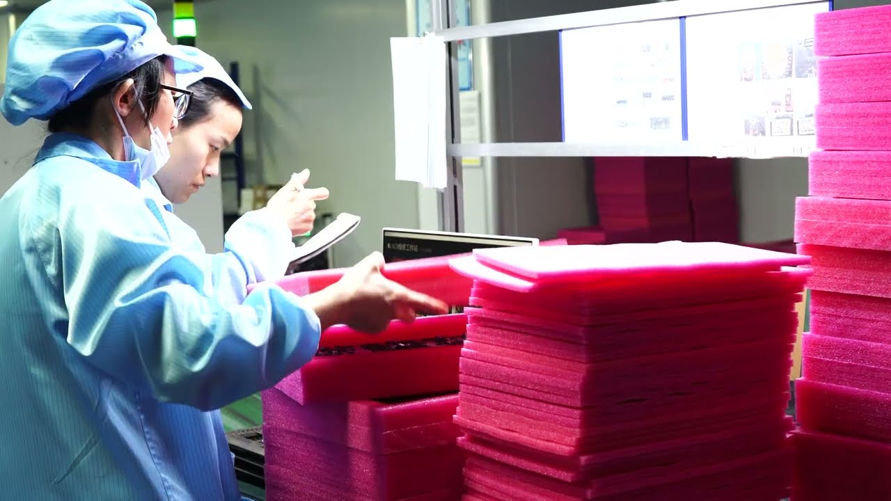 Discover precision engineering inside Sharp&rsquo;s high-quality dvLED production facility