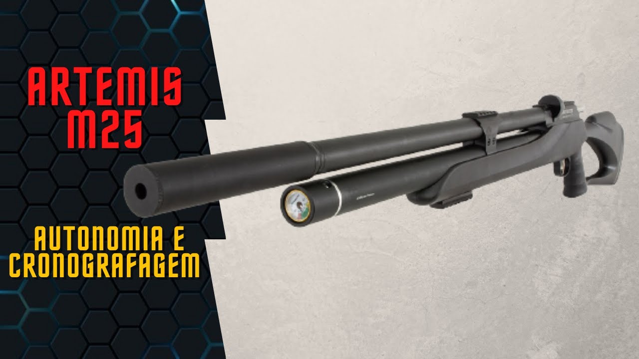 Artemis M25 - Autonomia e Cronografagem