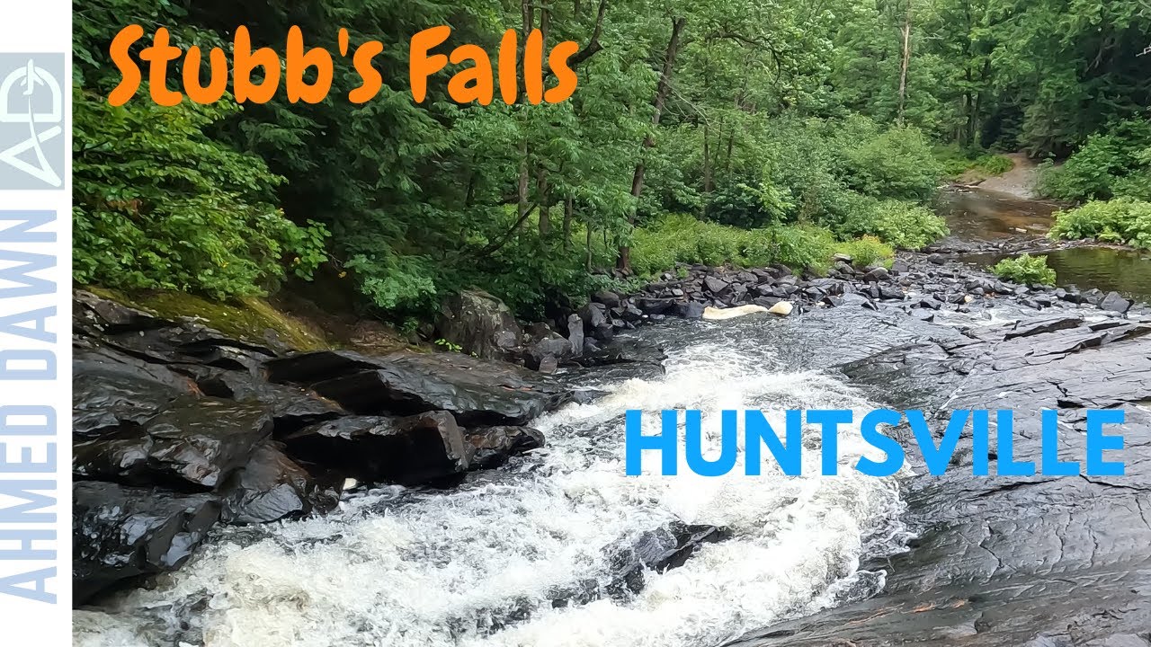Stubb's Falls Trail Walk To Stubb's Falls | Waterfall in Huntsville, Muskoka, Ontario