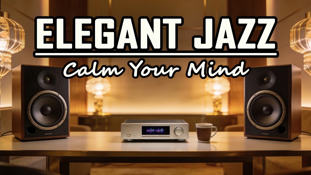Warm Jazz & R&B Atmosphere for Creative Work and Calm Relaxation