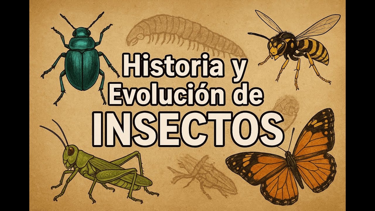 Historia y Evolución de los INSECTOS: 