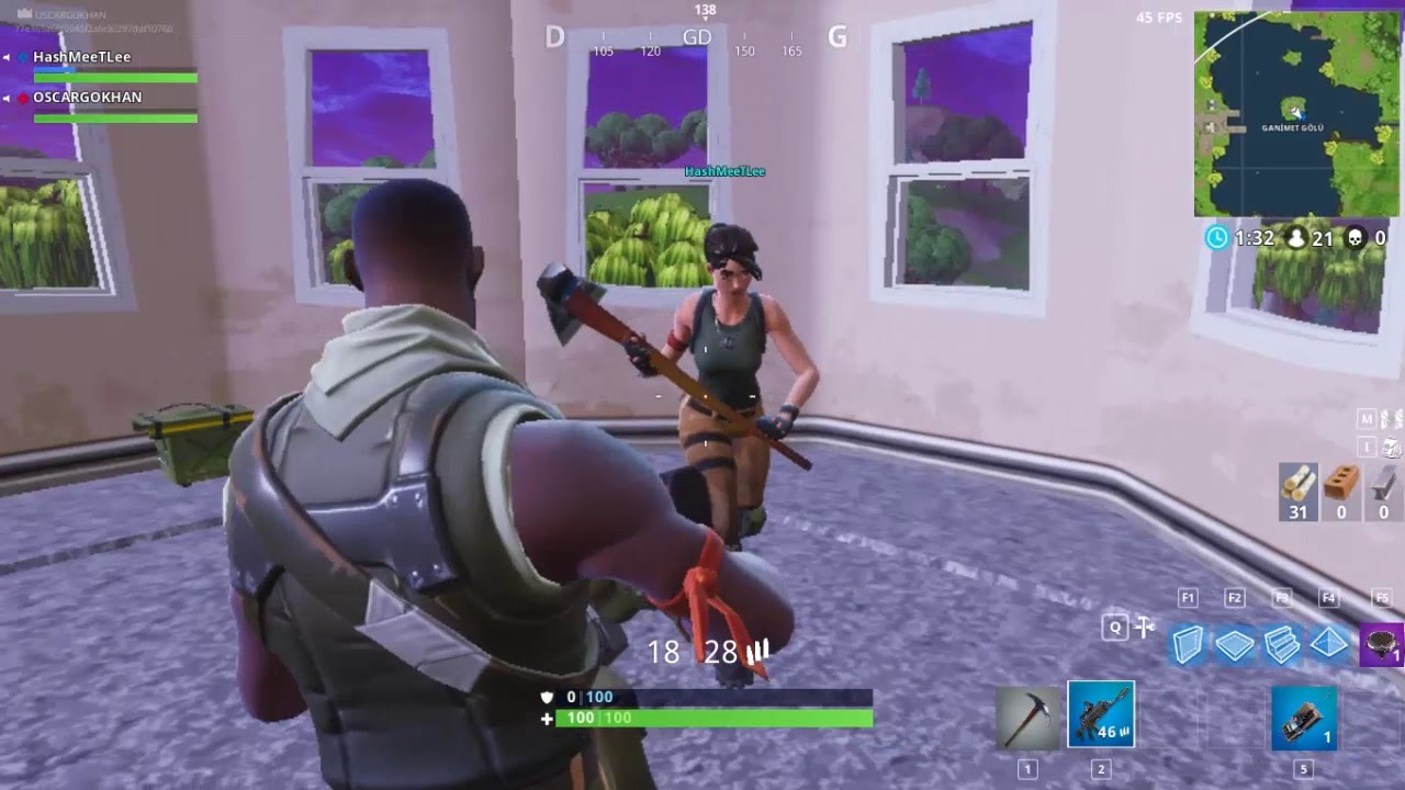 SNIPER TOWER BUILD (Fortnite Battle Royale)