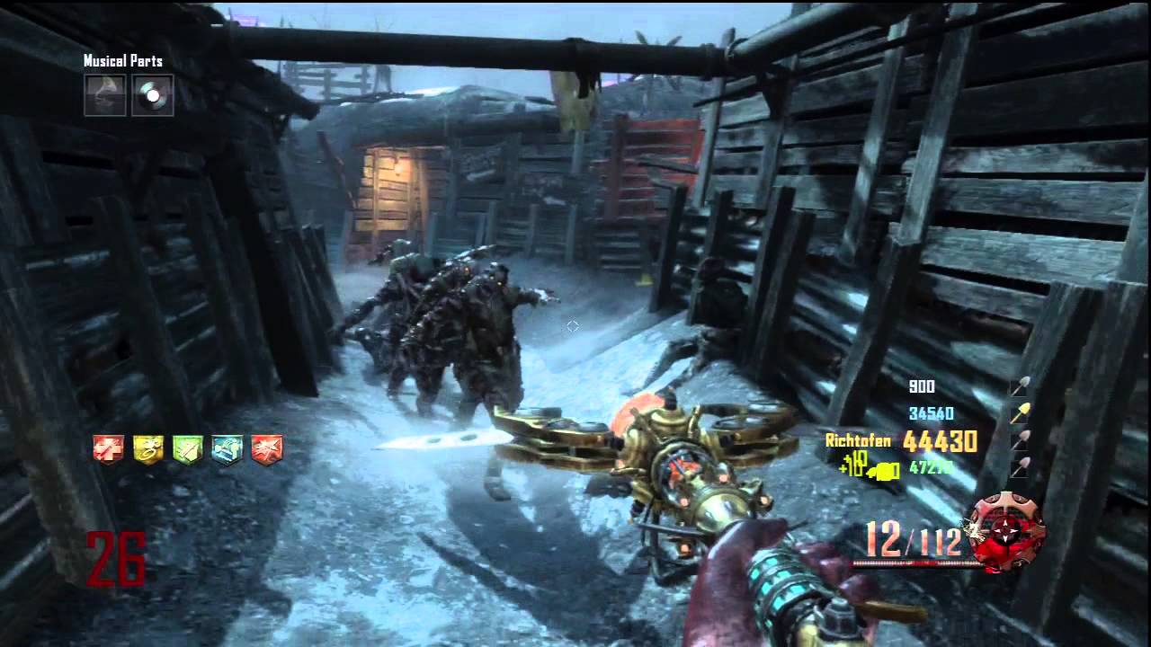 Call of Duty Black Ops 2 | Origins | 4 Players | 31 Rounds