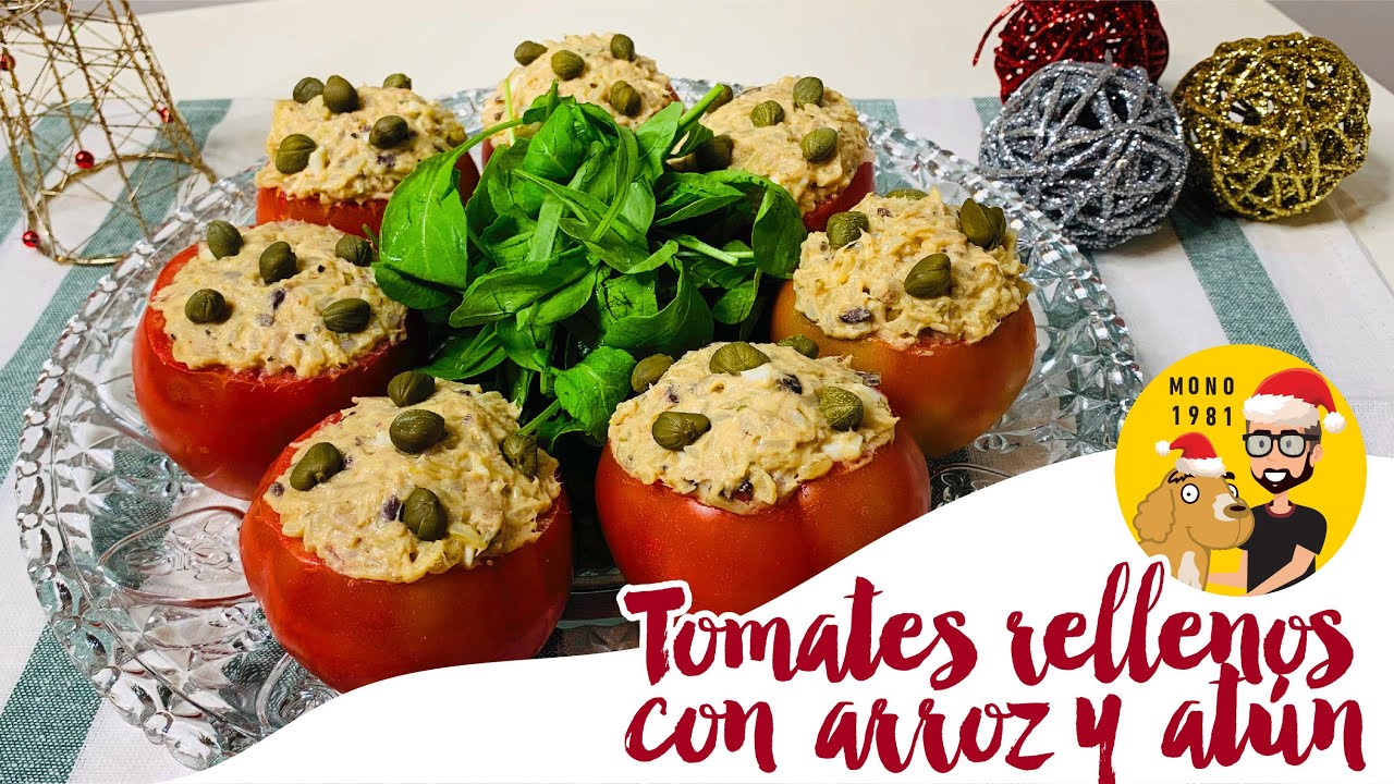 TOMATES RELLENOS CON ARROZ Y ATÚN / MONO 1981