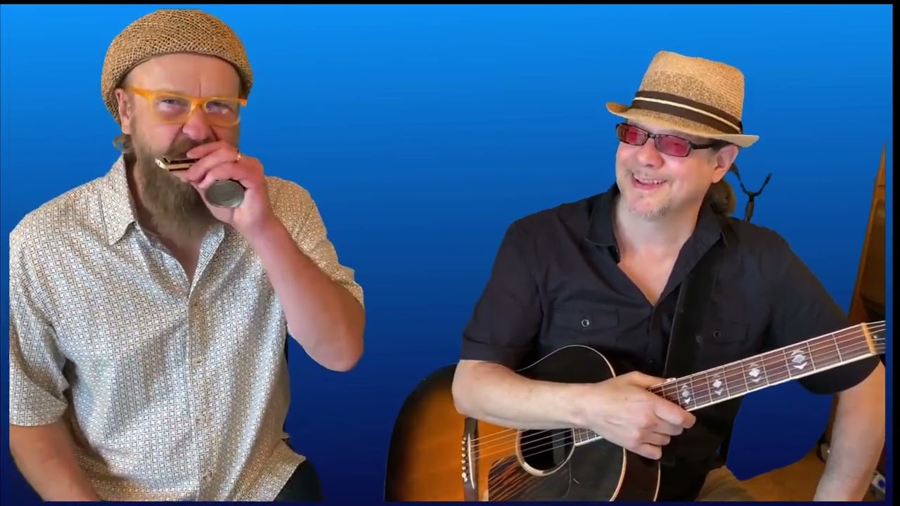 Chicago Blues Shuffle Groove for Guitar and Harmonica Lesson: Joe Filisko & Eric Noden