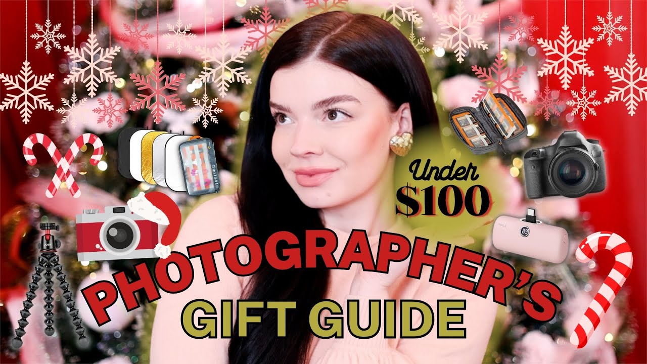 2023 Holiday Gift Guide For Photographers! 🎄 Under $100