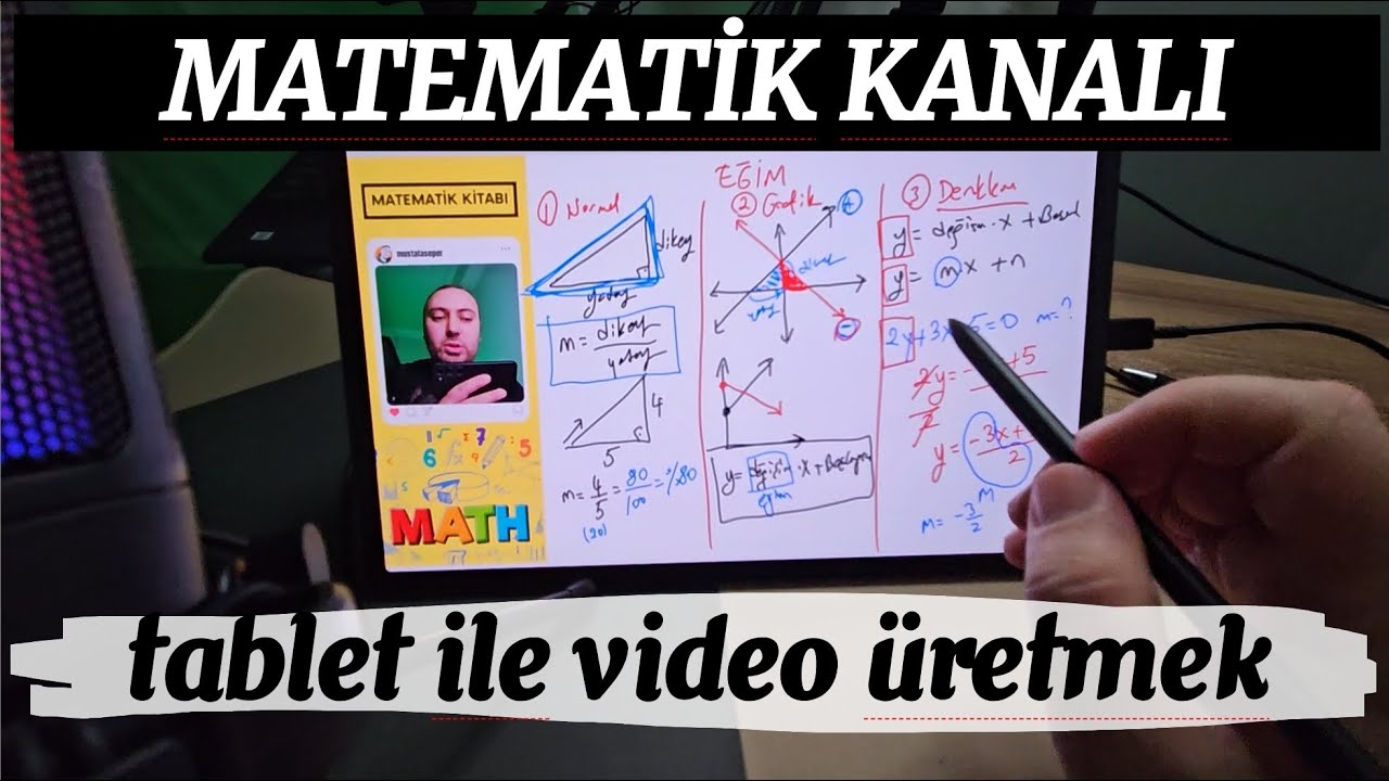 Samsung Tablet ile Konu Anlatım Videosu Nasıl Yapılır