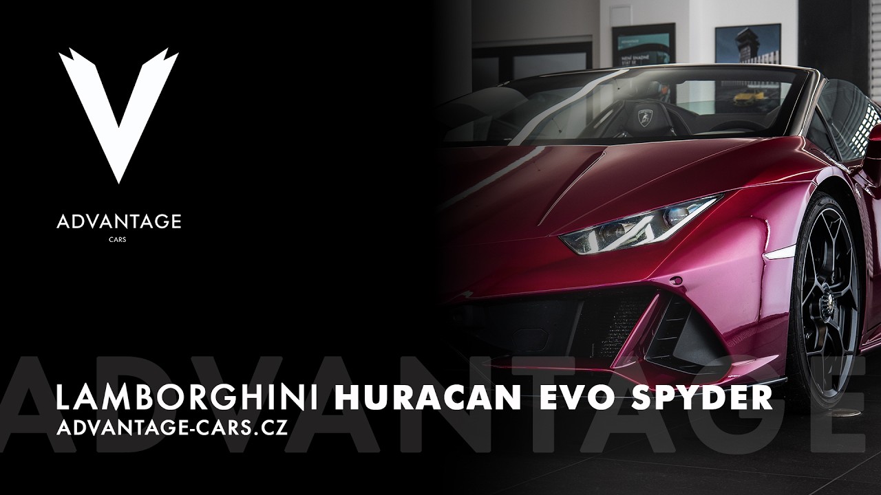 Lamborghini Huracan EVO Spyder - Advantage Cars