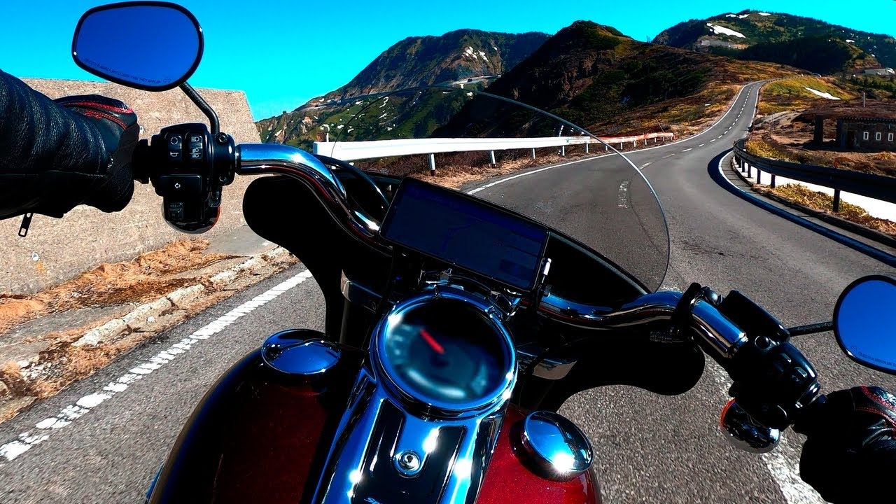 🎧 EXHAUST SOUND | Screamin' Eagle | SPORT GLIDE | FLSB | Harley-Davidson | R292 志賀草津道路 | 渋峠 |