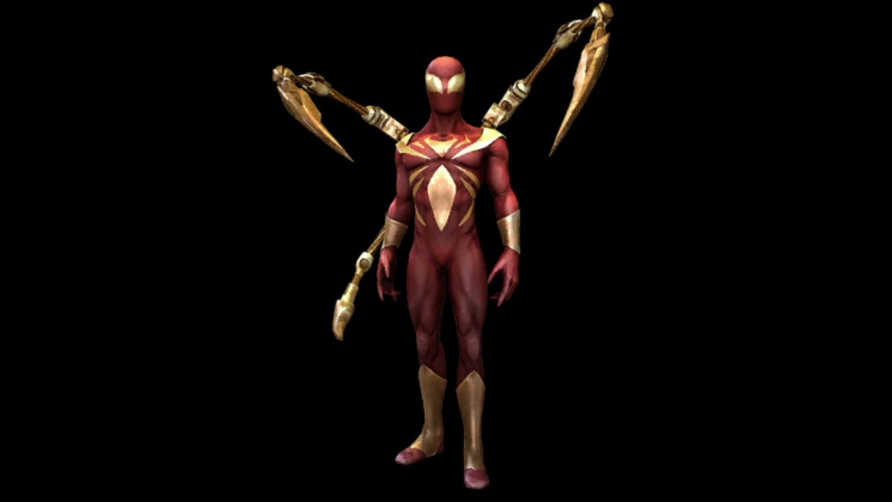 Marvel Heroes Omega - Spider-Man (Iron Spider) voice clips