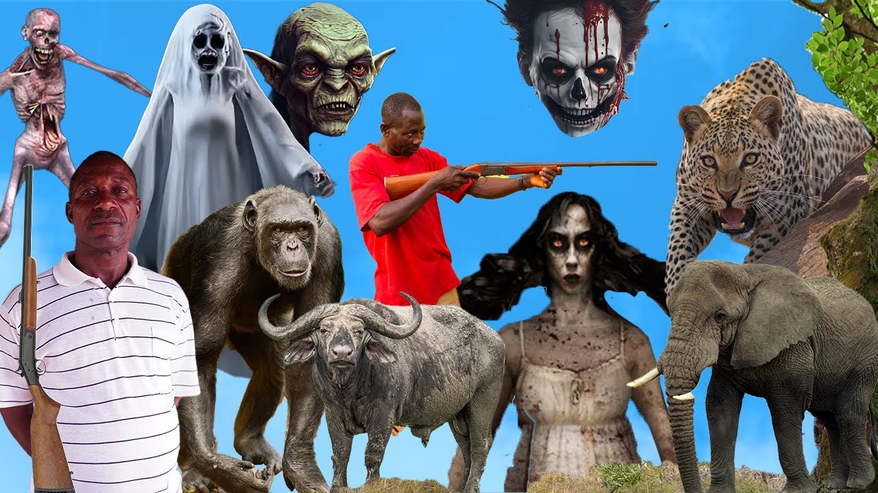 Eei😳 SERIOUS, I have met all the SPIRITS in the forest and av encounter a giant ELEPHANT and BUFFALO