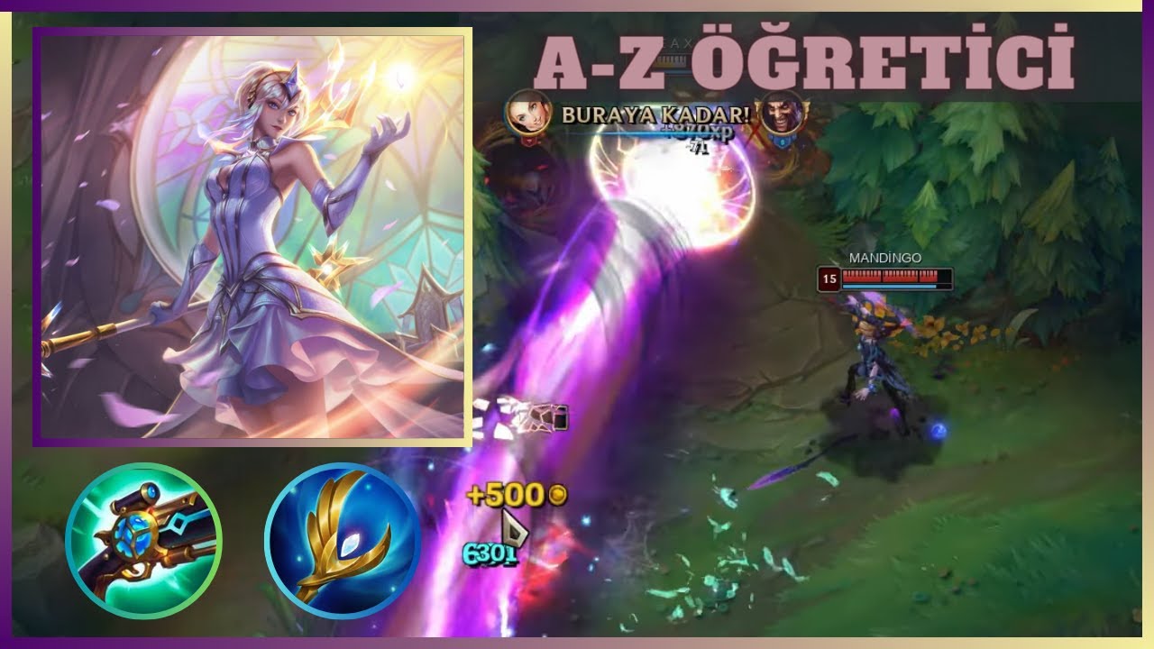 A'DAN Z'YE ÖĞRETİCİ LUX │S14 LEAGUE OF LEGENDS