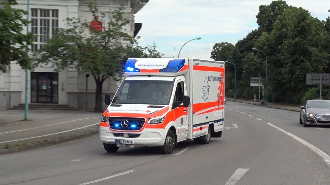 NEF BF + Neuer RTW DRK Neubrandenburg