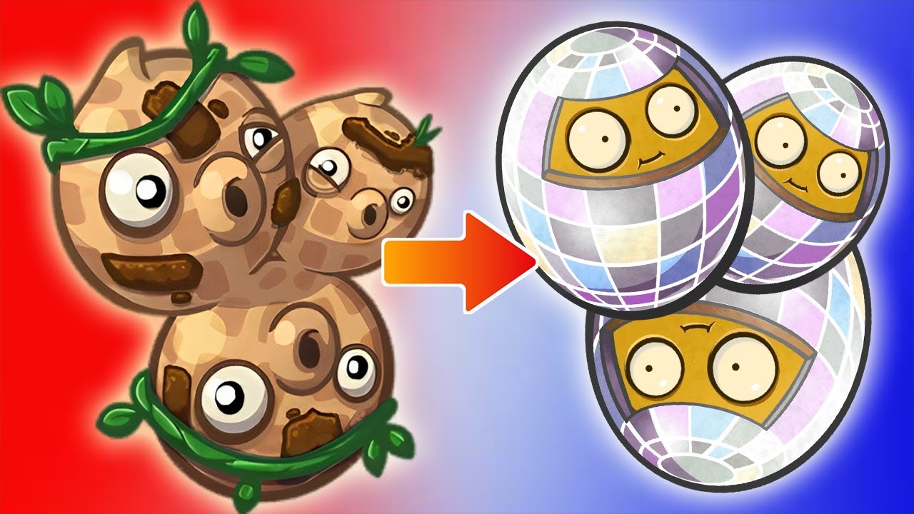 Reign Of NUT! From Three-Nuts To Three-Mirror-NUTS! ▌PvZ Heroes