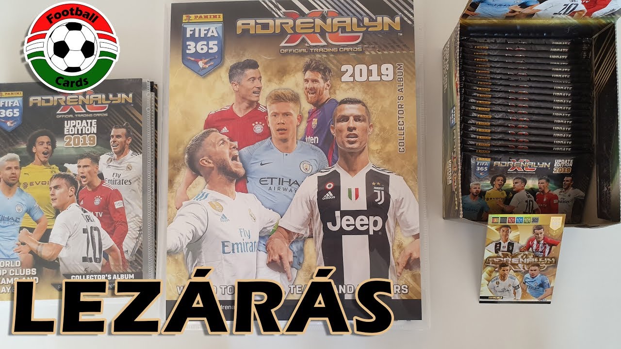 Panini FIFA 365 2019 Adrenalyn XL Album Bemutató és Openinig | Lezárás