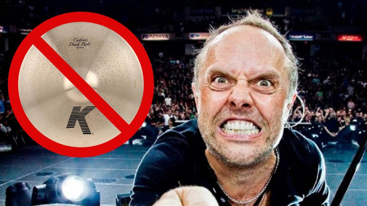 WHY does Lars Ulrich hate ride cymbals?