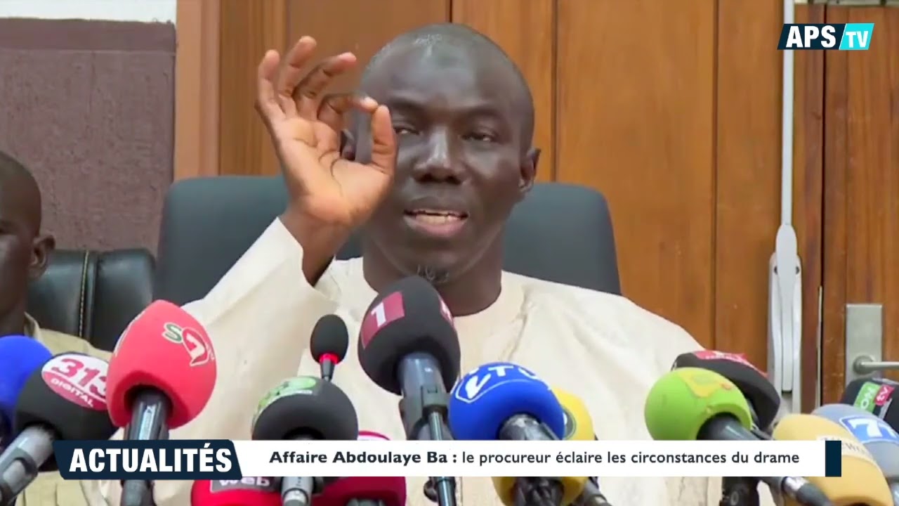 🔴 Affaire Abdoulaye Ba : le procureur éclaire les circonstances du drame