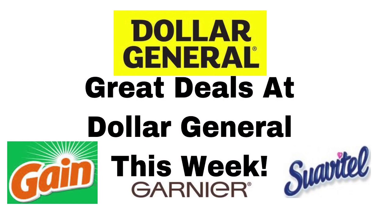 Great Deals At Dollar General This Week!