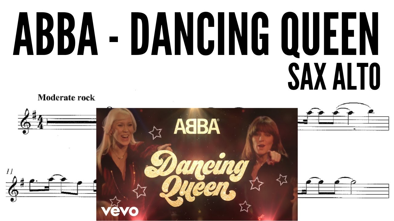 ABBA | Dancing Queen | ALTO SAX sheet music