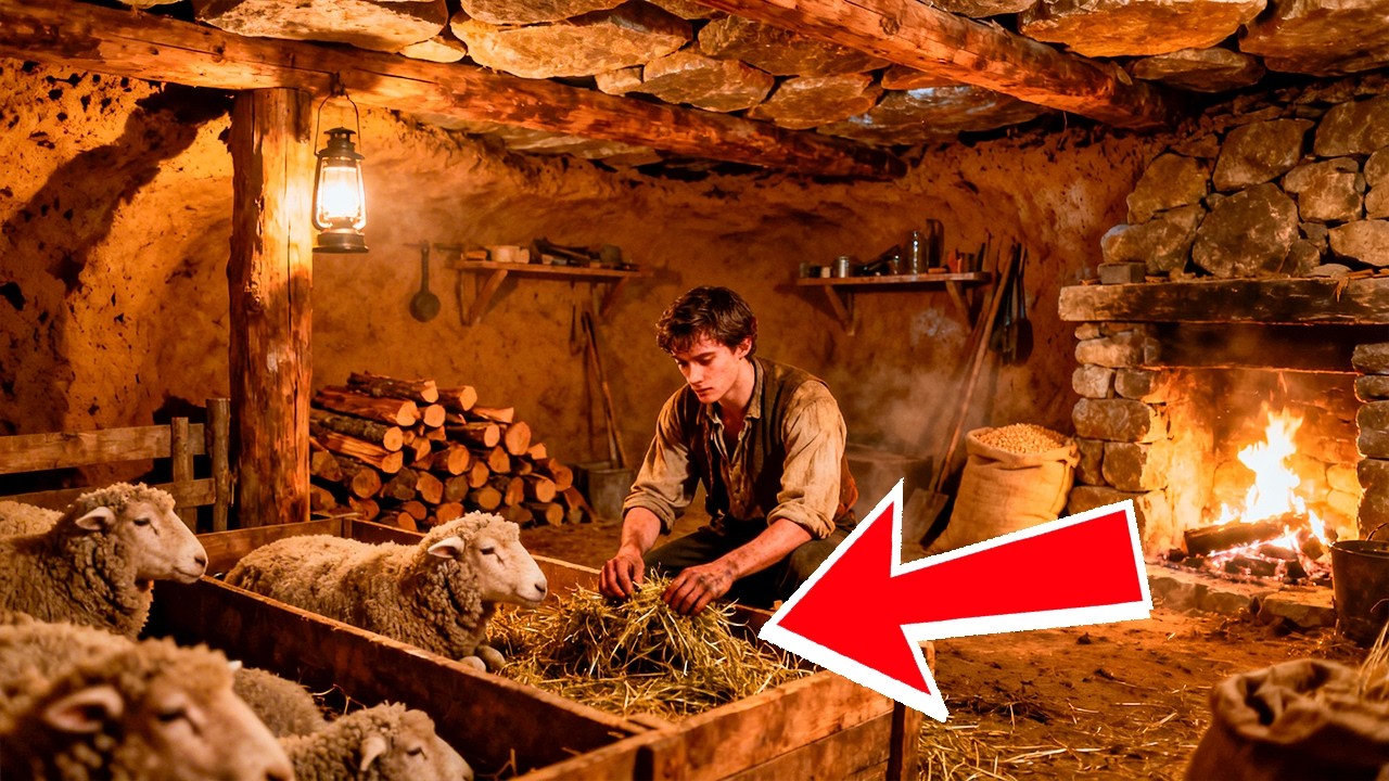 Kicked Out at 20, He Dug a Hill Shelter for His Sheep… Until the 1885 Blizzard Brought Everyone
