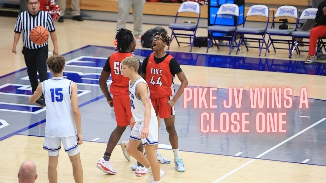 Pike Junior Varsity takes on Hamilton Southeastern and wins a close one by 1 point! 47-46