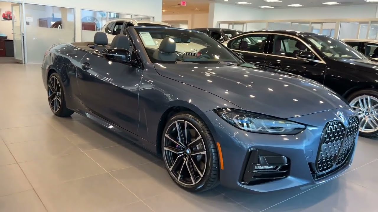 You Have To See This Beautiful 2024 BMW 430i xDrive in Arctic Race Blue With Paul Miller BMW