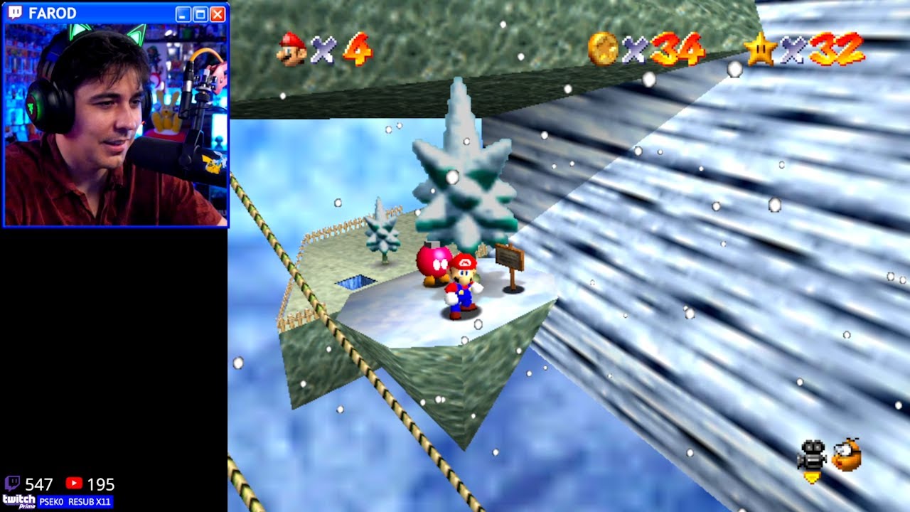 Mario 64 mais je peux QUE sauter (Feat. @Legend_Niniste )