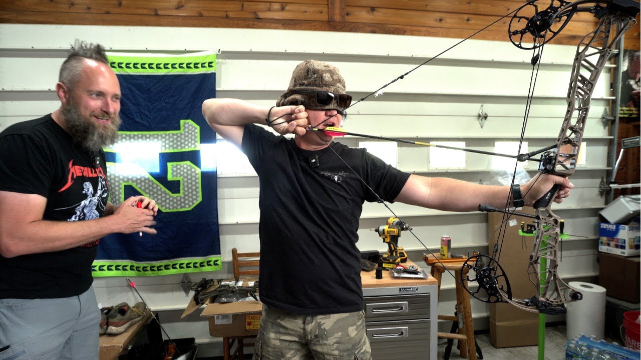 I Shot Every Flagship Bow BLINDFOLDED!!! (Surprising Results)