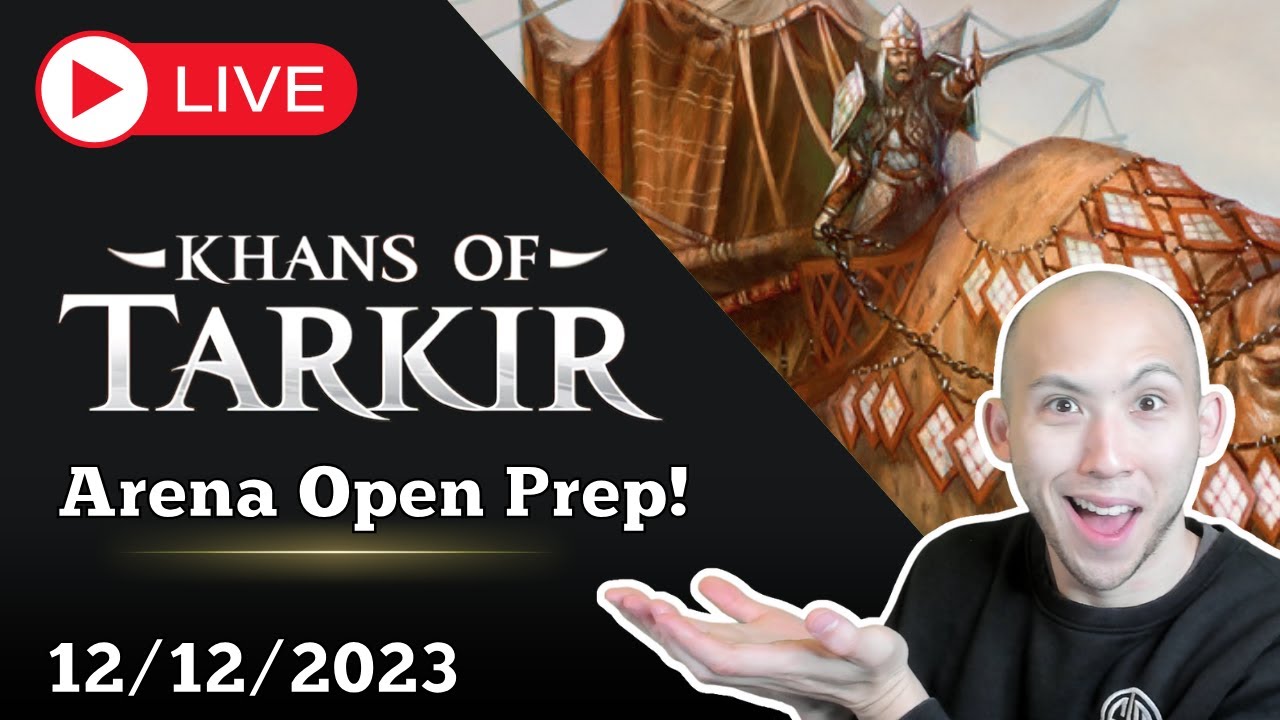 Khans Of Tarkir Flashback Drafts/Sealed - Arena Open Prep!