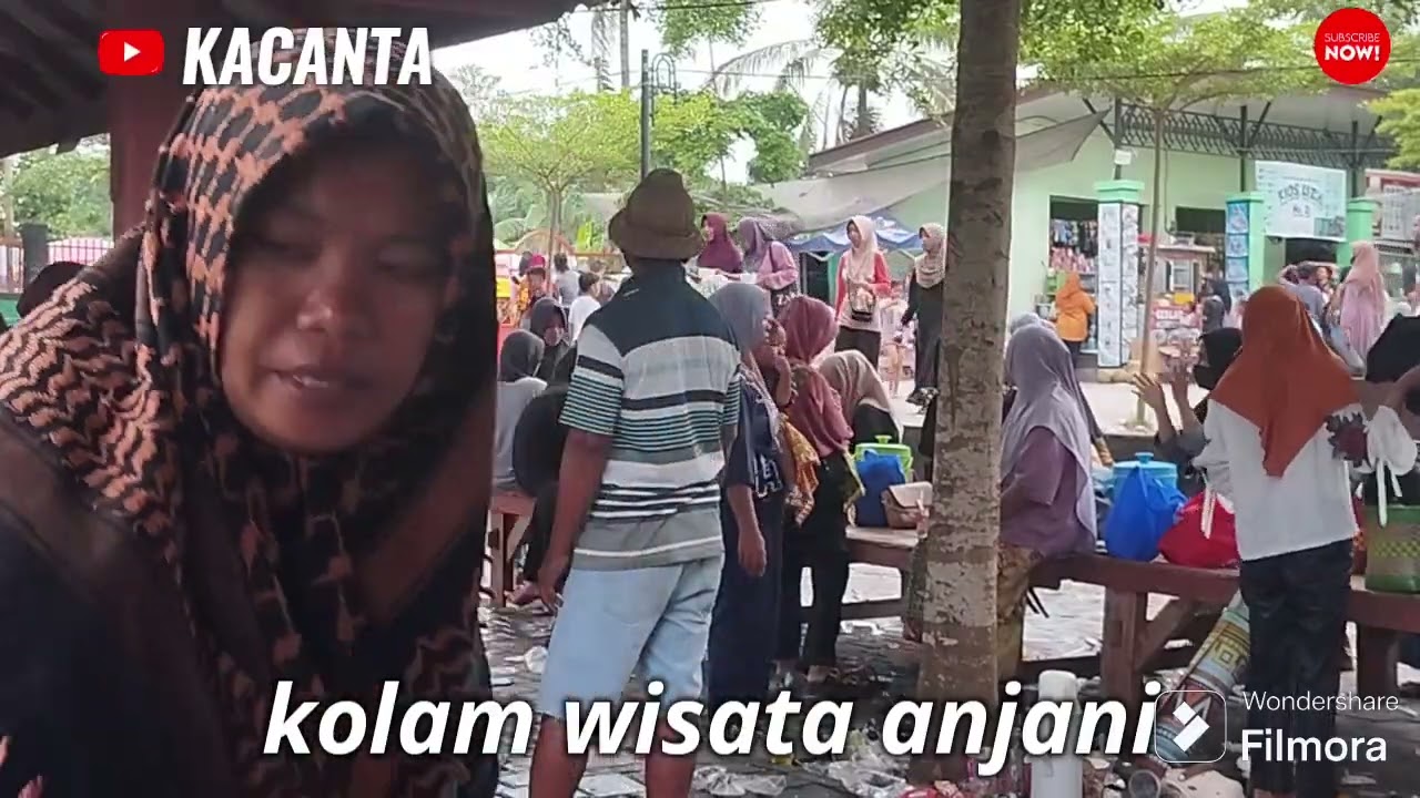 Kolam wisata Embulan boroq Dewi Anjani lombok timur