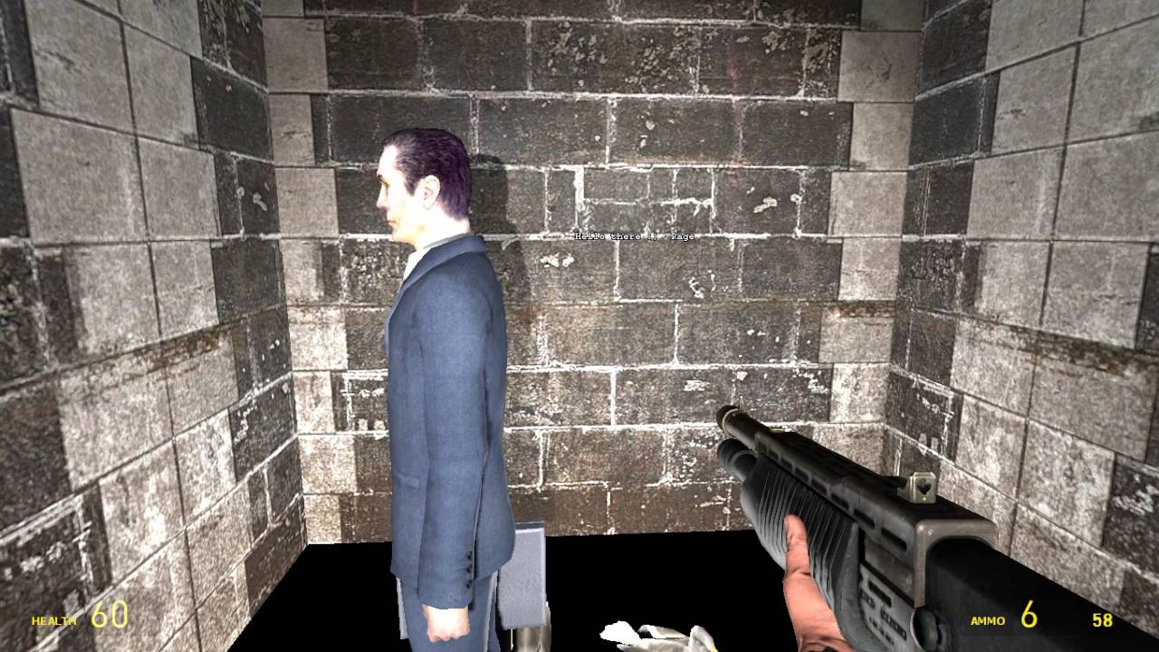 Garry's mod. Хоррор карты. Scary maze.