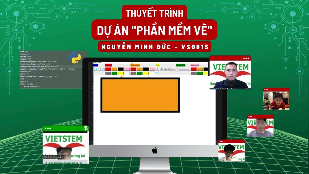 Phần Mềm Vẽ - Nguyễn Minh Đức - Lớp học lập trình Python VS0815