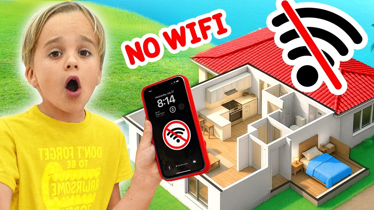 Детский челлендж без Wi-Fi с Крисом