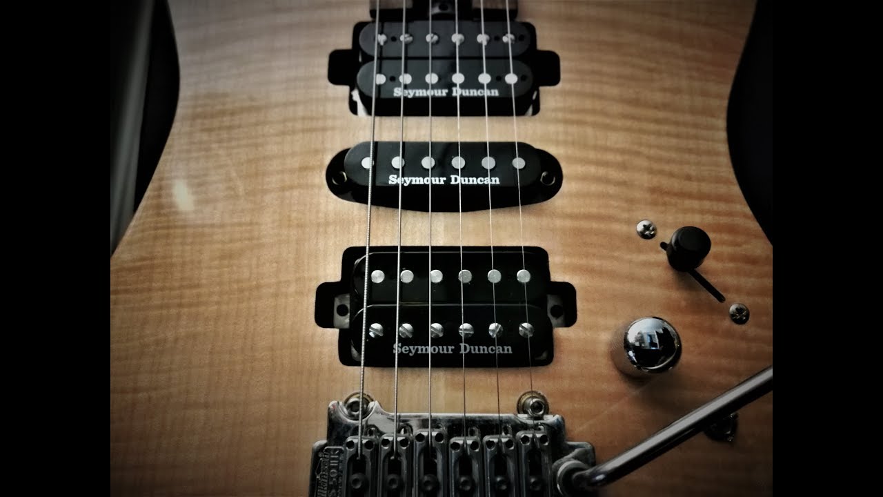 Seymour Duncans on a Harley Benton Roasted Maple HSH Part 1