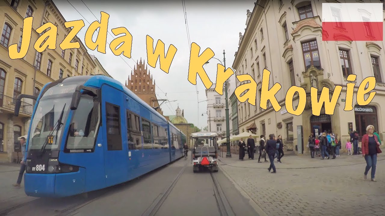Kraków Poland City Drive | Exploring Historic Streets & Urban Life