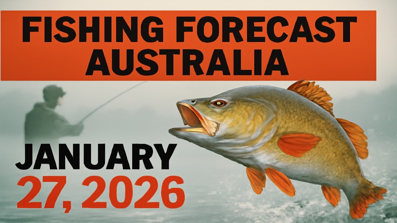 FISHING FORECAST in Australia on January 27, 2026 Drop everything and go fishing!