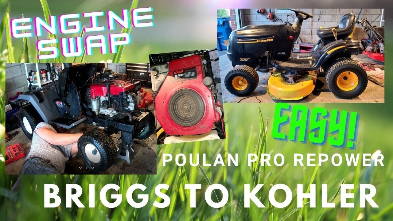 BRIGGS AND STRATTON TO KOHLER COMMAND REPOWER