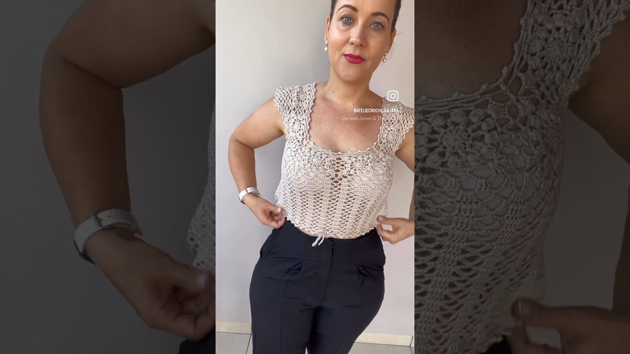 10 blusas de croch&ecirc; pra voc&ecirc; !!!