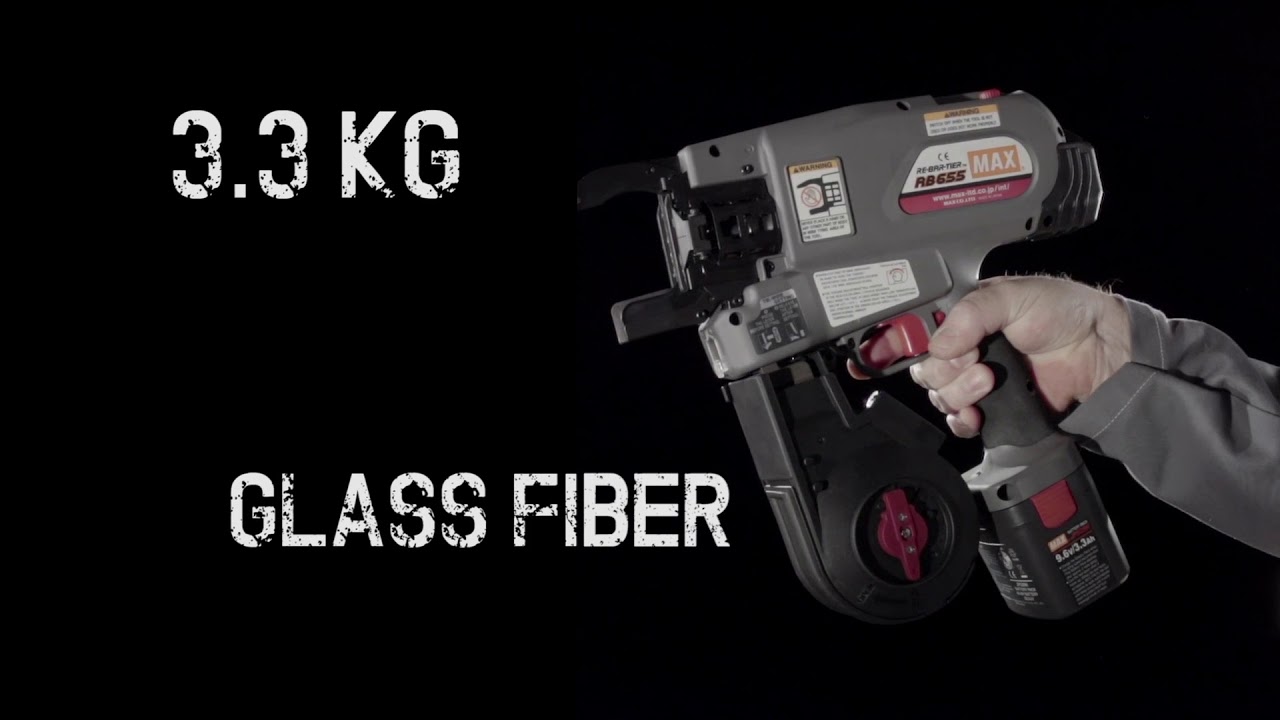 Max cordless rebar tying tool REBAR-TIER 