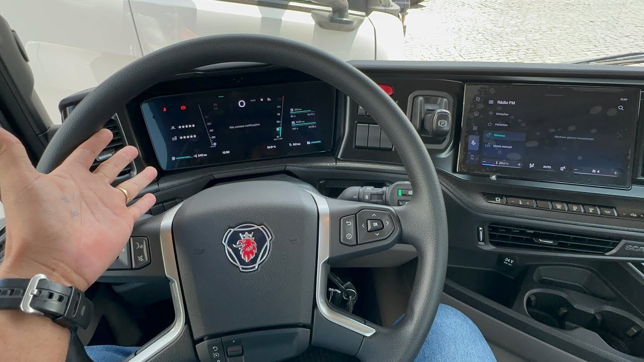 VEJA TODOS OS DETALHES DO NOVO PAINEL SCANIA SMART DASH 2025