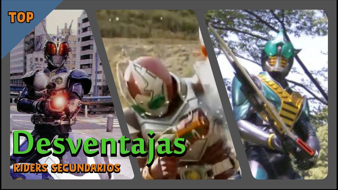 Top 8 Desventajas de RIDERS secundarios