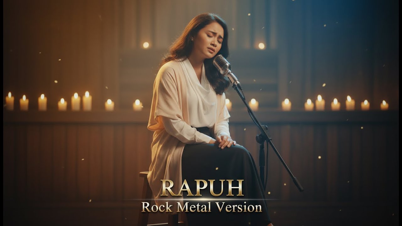 RAPUH – Opick | Powerful Rock Metal Cover by Geandra | Versi Paling Epic & Menyentuh!