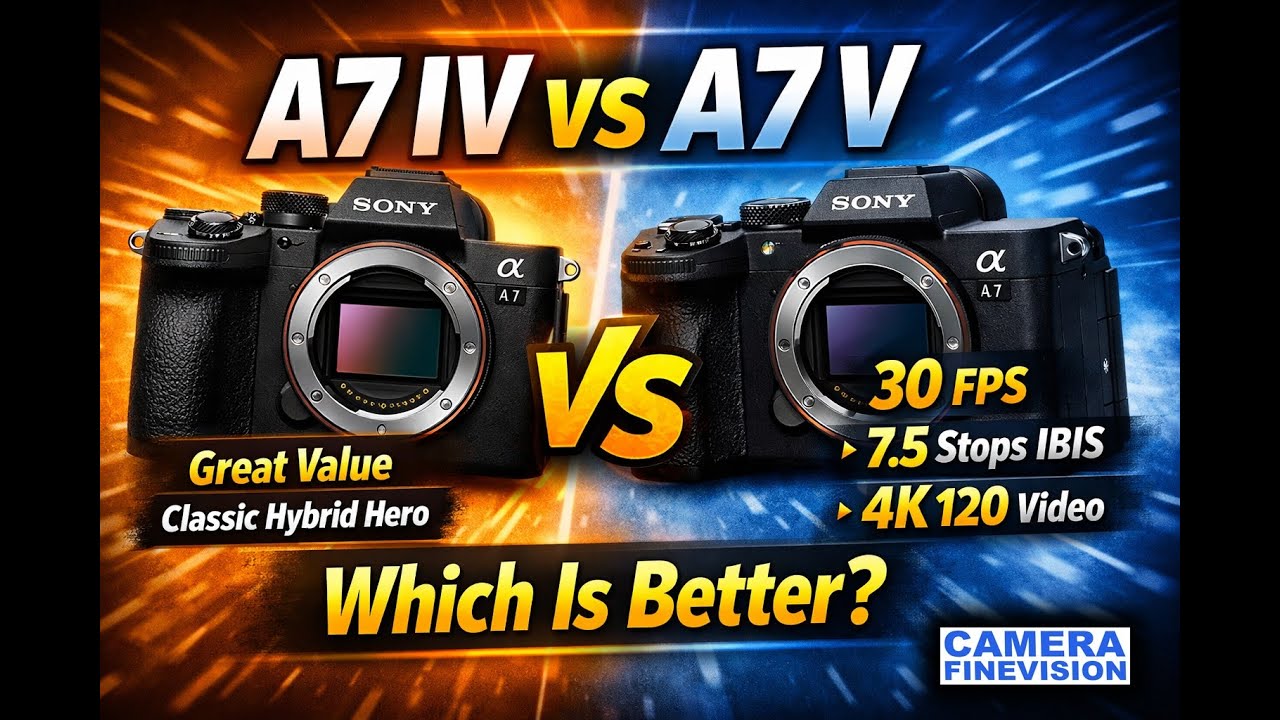 Sony A7 V vs Sony A7 IV: Is It Worth The Upgrade? 📸🔥