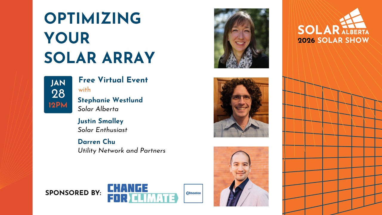 Optimizing Your Solar Array(Recorded Jan 28, 2026)