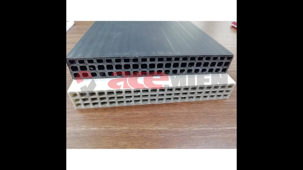 PP hollow construction formwork machine