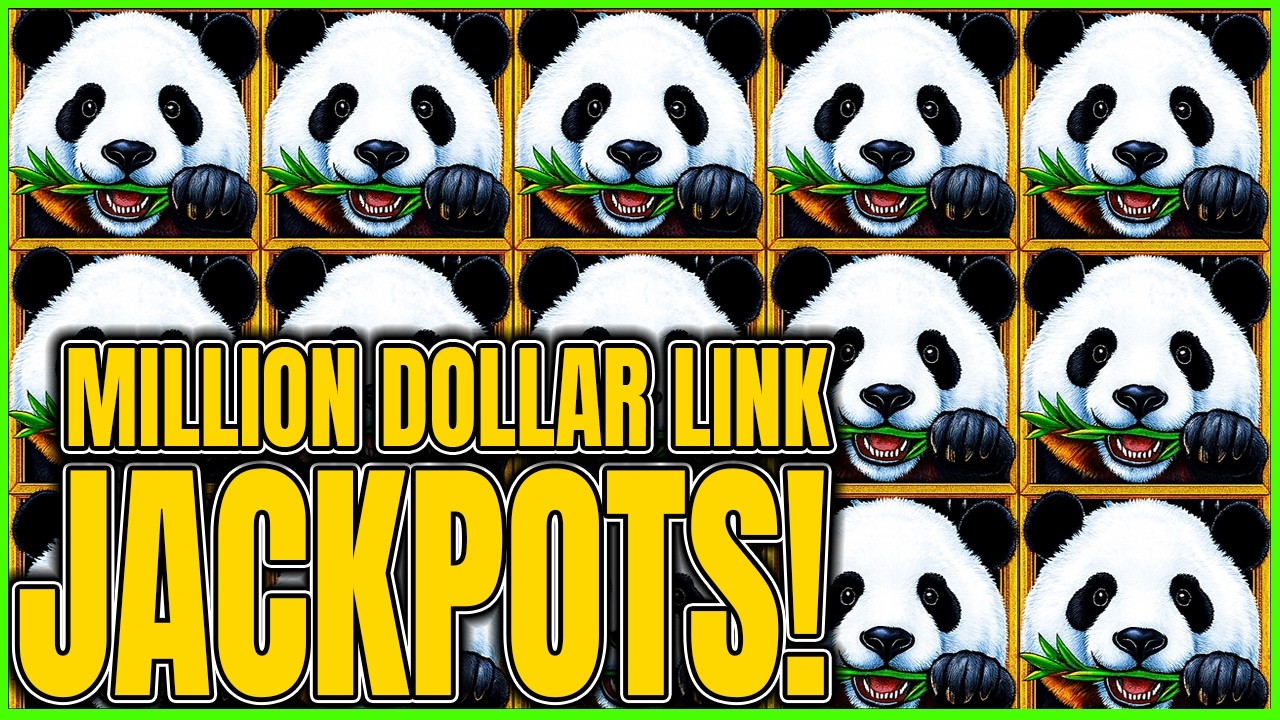 The Most INTENSE JACKPOTS on MILLION DOLLAR Dragon Link Panda Magic Slot